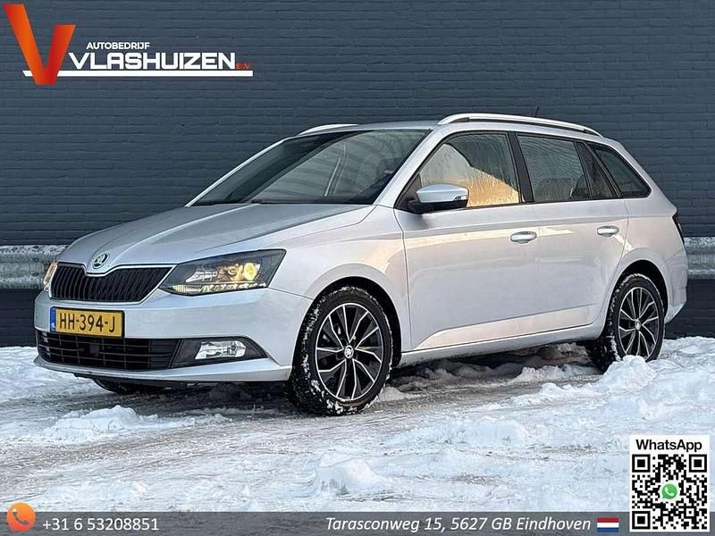 Grijs Occasion 2015 Skoda Fabia Ambition Stationwagen | € 3.950 (Eerlijke prijs) - Afbeelding 1/4