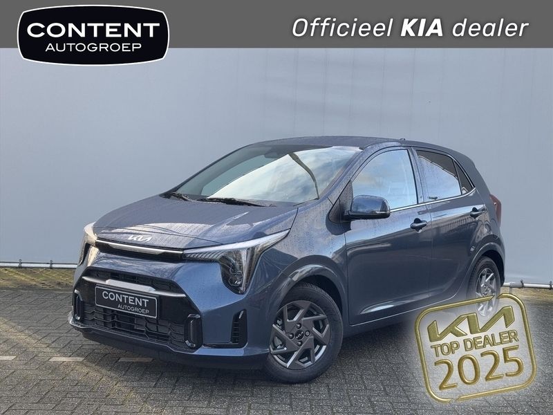 Blauw Nieuw 2024 Kia Picanto Hatchback | € 20.540 (Eerlijke prijs) - Afbeelding 1/4