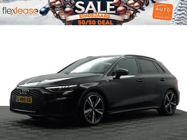 Zwart Gebruikt 2020 Audi A3 Sportback S-Line Hatchback | € 22.900 (Goede deal) - Afbeelding 1/4