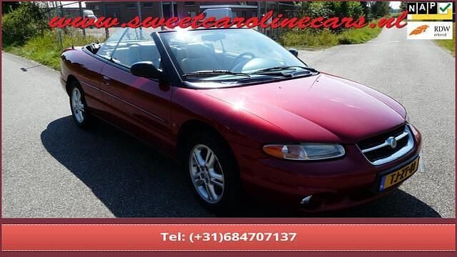 Rood Gebruikt 1998 Chrysler Stratus Cabriolet | € 3.950 - Afbeelding 1/4
