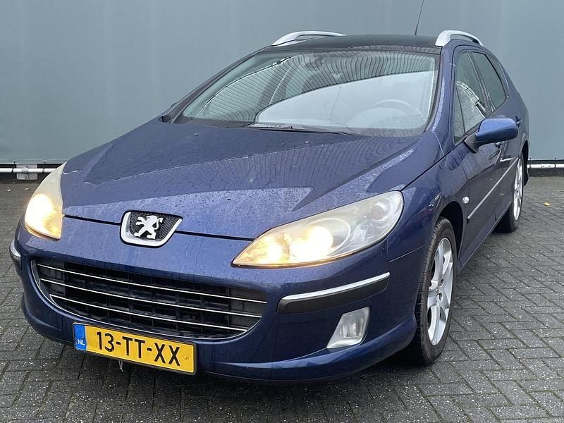 Blauw Occasion 2007 Peugeot 407 Stationwagen | € 1.444 (Eerlijke prijs) - Afbeelding 1/4