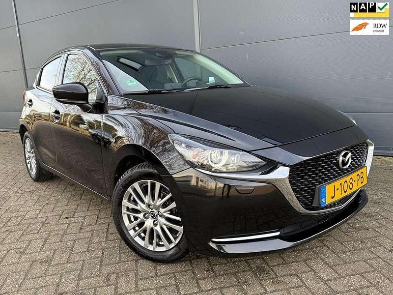 Zwart Occasion 2020 Mazda 2 Luxury Hatchback | € 12.245 (Eerlijke prijs) - Afbeelding 1/4