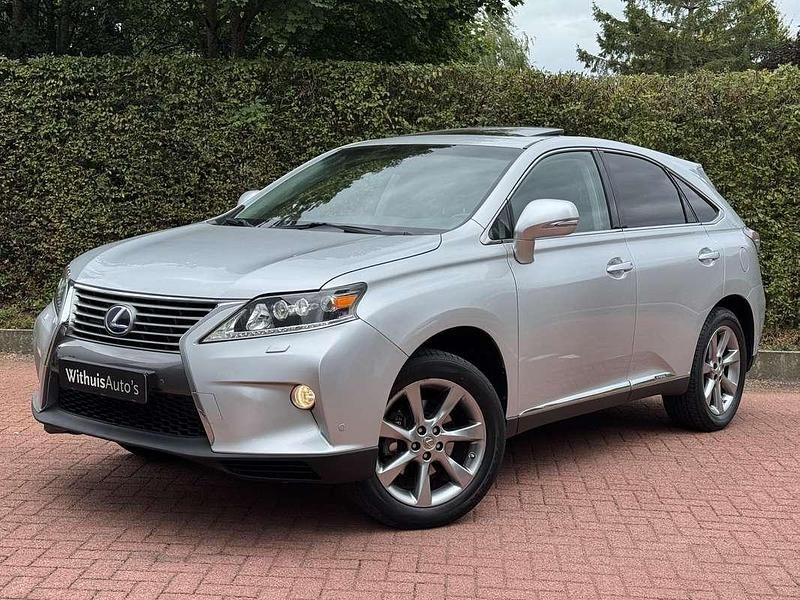 Grijs Gebruikt 2014 Lexus RX450h SUV | € 27.950 (Eerlijke prijs) - Afbeelding 1/4