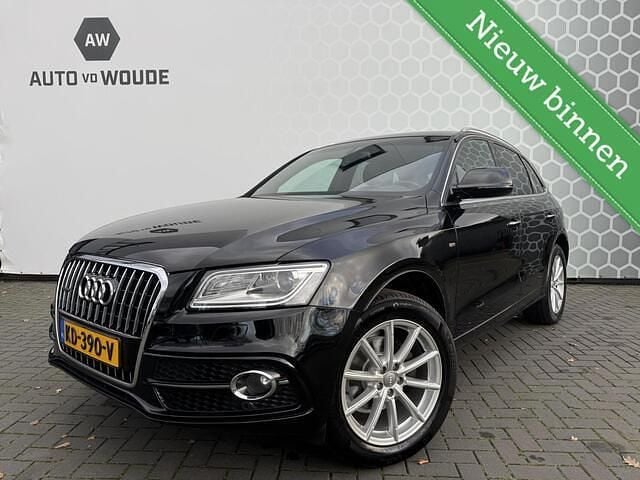 Zwart Occasion 2016 Audi Q5 Sport SUV | € 21.950 (Eerlijke prijs) - Afbeelding 1/4