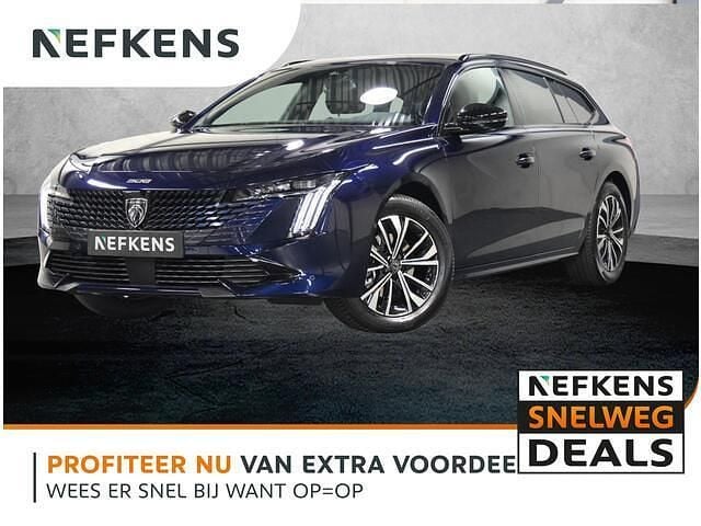 Blauw Nieuw 2025 Peugeot 508 GTi Stationwagen | € 43.990 (Eerlijke prijs) - Afbeelding 1/4