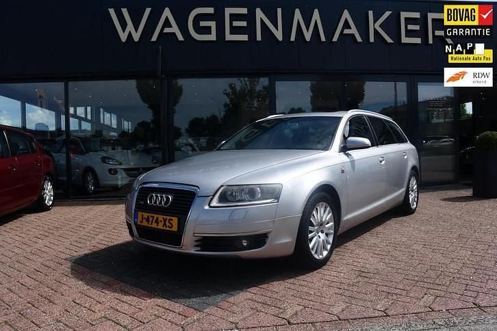 Grijs Occasion 2005 Audi A6 Proline Stationwagen | € 5.950 (Super prijs) - Afbeelding 1/4