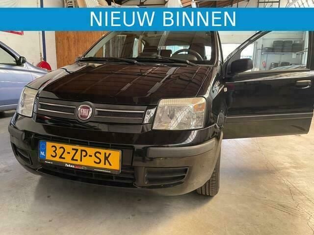 Zwart Gebruikt 2008 Fiat Panda Hatchback | € 3.249 (Eerlijke prijs) - Afbeelding 1/4