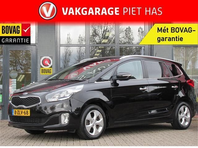 Zwart Gebruikt 2015 Kia Carens MPV | € 10.900 (Iets duurder) - Afbeelding 1/4