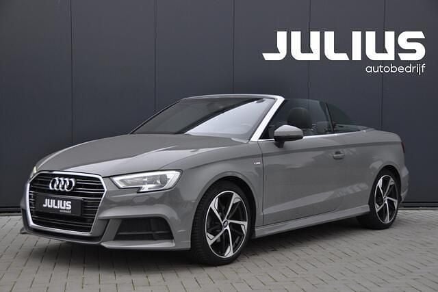 Grijs Gebruikt 2019 Audi A3 Cabriolet S-Line Cabriolet | € 27.900 (Eerlijke prijs) - Afbeelding 1/4