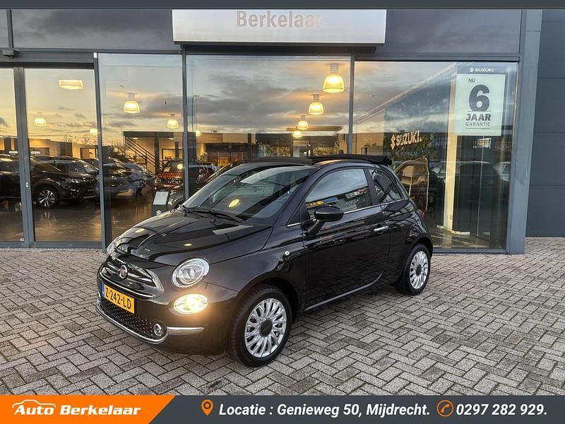 Zwart Gebruikt 2024 Fiat 500C Dolcevita Cabriolet | € 19.190 (Eerlijke prijs) - Afbeelding 1/4