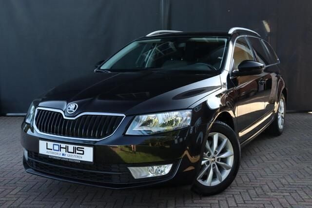 Zwart, metallic lak Gebruikt 2016 Skoda Octavia Business Line Stationwagen | € 9.495 (Eerlijke prijs) - Afbeelding 1/4