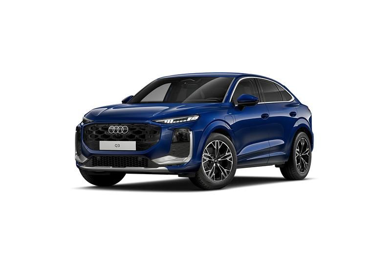 Navarrablauw metallic Nieuw 2025 Audi Q3 Sportback S-Line SUV | € 66.382 - Afbeelding 1/4