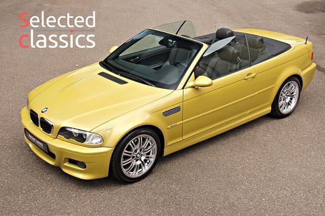 Geel Gebruikt 2002 BMW M3 Cabriolet Cabriolet | € 53.450 - Afbeelding 1/4