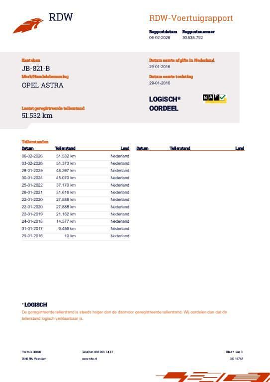 Occasion Opel Astra Business 150 PK (110 kW) 2016 Grijs Hatchback