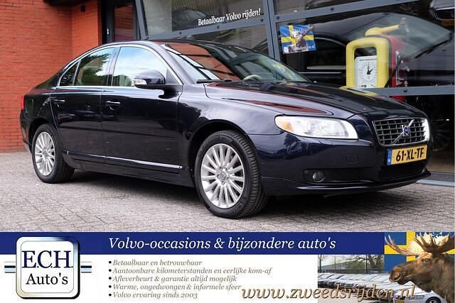 Blauw Gebruikt 2007 Volvo S80 Summum Sedan | € 6.950 (Eerlijke prijs) - Afbeelding 1/4