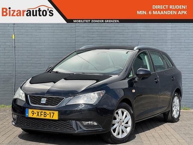 Zwart Gebruikt 2013 Seat Ibiza ST Style Stationwagen | € 4.750 (Eerlijke prijs) - Afbeelding 1/4