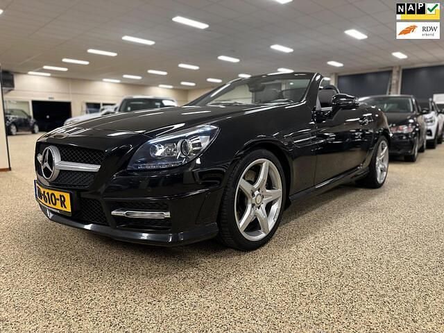 Zwart Gebruikt 2011 Mercedes SLK250 Edition 1 Cabriolet | € 26.950 - Afbeelding 1/4