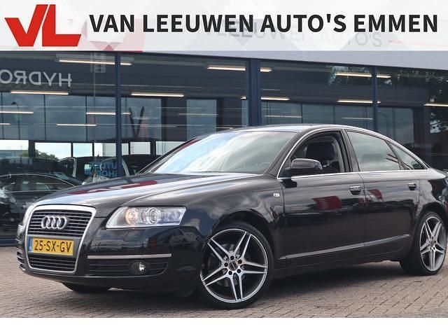 Zwart Gebruikt 2005 Audi A6 Proline Sedan | € 1.448 (Super prijs) - Afbeelding 1/4
