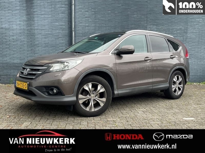 Bruin Gebruikt 2014 Honda CR-V Executive SUV | € 16.900 (Eerlijke prijs) - Afbeelding 1/3