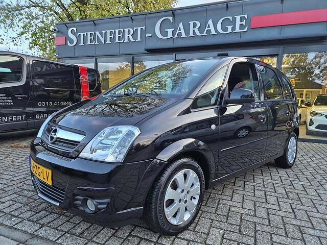 Zwart Gebruikt 2008 Opel Meriva MPV | € 5.900 - Afbeelding 1/4