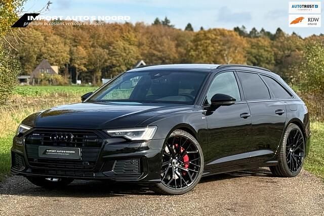 Zwart Gebruikt 2020 Audi A6 Competition Stationwagen | € 36.950 (Goede deal) - Afbeelding 1/4