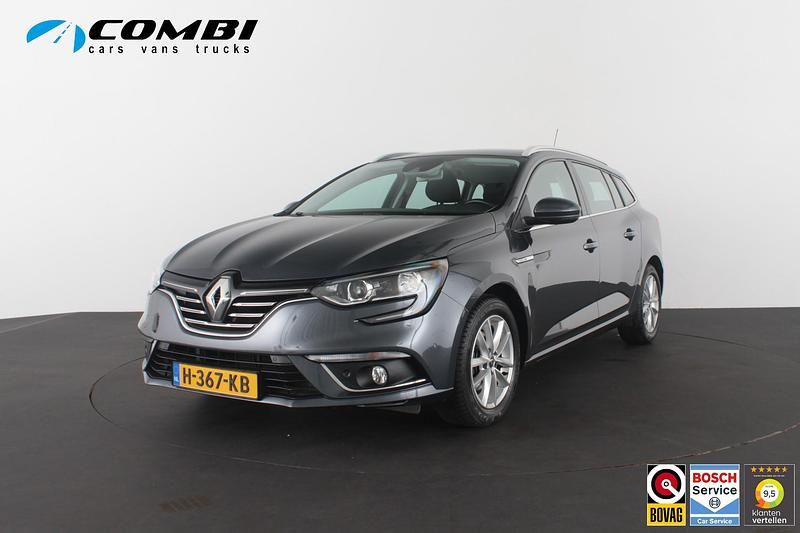 Occasion Renault Mégane GrandTour LIMITED 116 PK (85 kW) 2019 Grijs Stationwagen