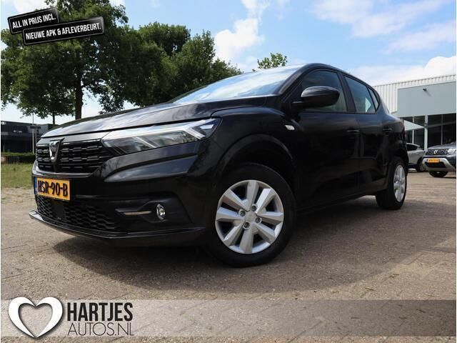 Zwart Gebruikt 2021 Dacia Sandero Comfort Hatchback | € 16.750 (Eerlijke prijs) - Afbeelding 1/4