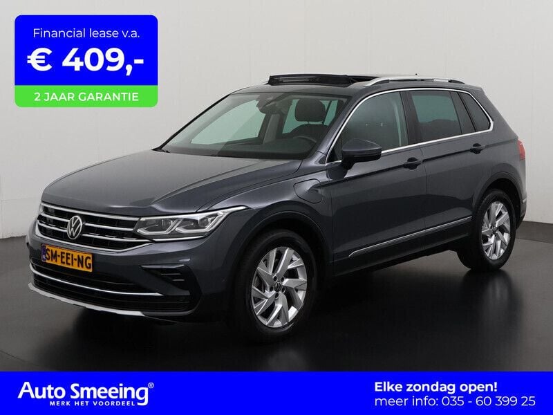 Grijs Gebruikt 2021 VW Tiguan Elegance SUV | € 31.895 (Goede deal) - Afbeelding 1/4