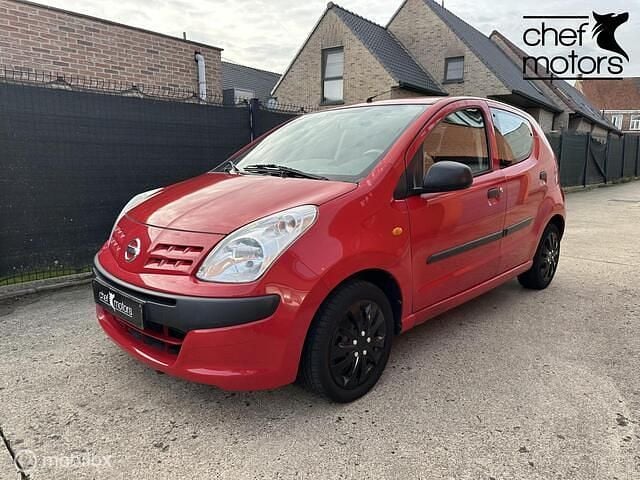 Rood Gebruikt 2012 Nissan Pixo Hatchback | € 3.250 (Eerlijke prijs) - Afbeelding 1/4