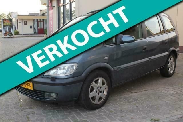 Occasion Opel Zafira Elegance 147 PK (108 kW) 2001 Blauw MPV