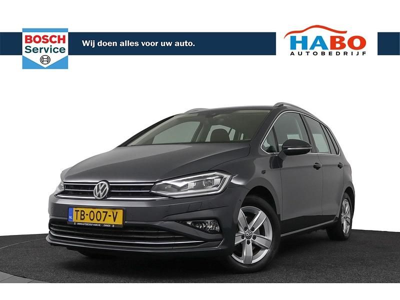 Grijs Gebruikt 2018 VW Golf Sportsvan Highline MPV | € 17.950 (Eerlijke prijs) - Afbeelding 1/4