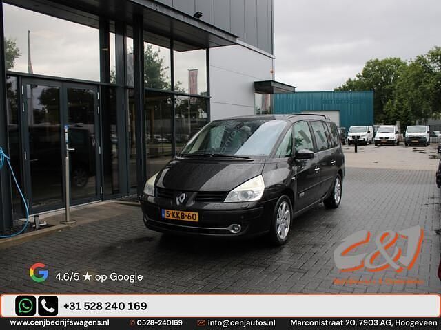 Zwart Gebruikt 2009 Renault Grand Espace Initiale MPV | € 3.950 (Iets duurder) - Afbeelding 1/4