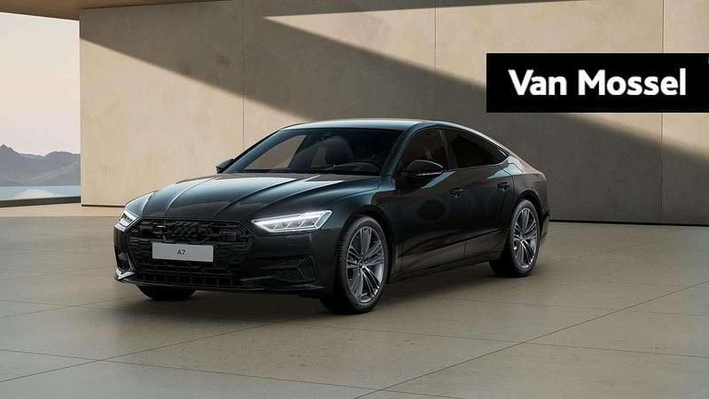 Zwart Gebruikt 2025 Audi A7 Sportback Proline Hatchback | € 59.900 - Afbeelding 1/4