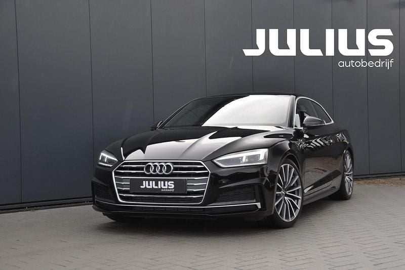 Zwart Gebruikt 2017 Audi A5 Comfort Coupé | € 25.900 (Super prijs) - Afbeelding 1/4