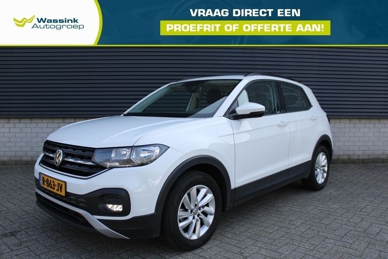 Wit Gebruikt 2019 VW T-Cross Style SUV | € 19.985 (Eerlijke prijs) - Afbeelding 1/4