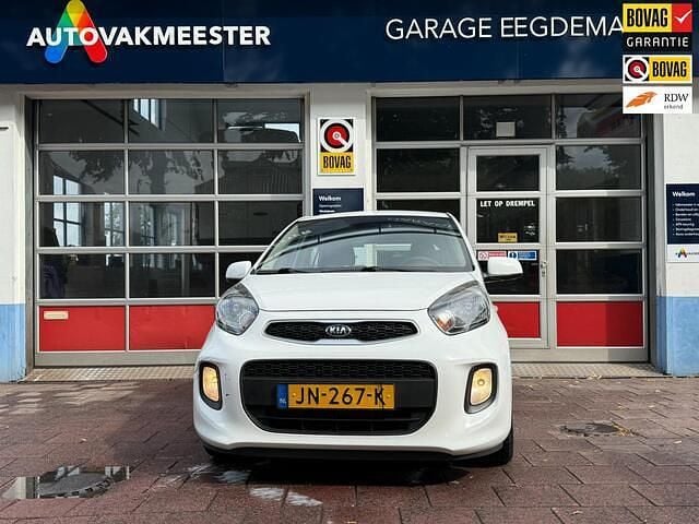 Wit Gebruikt 2016 Kia Picanto Hatchback | € 5.950 (Eerlijke prijs) - Afbeelding 1/4