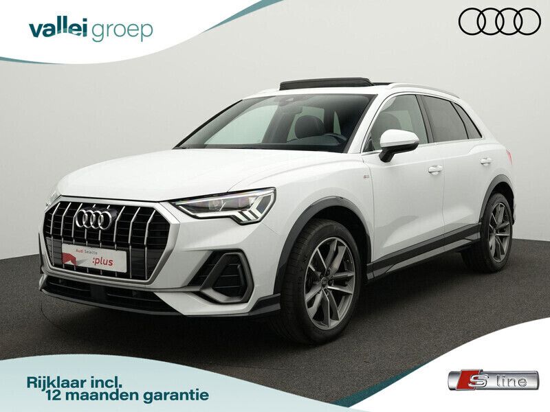 Wit Gebruikt 2021 Audi Q3 S-Line SUV | € 34.900 (Eerlijke prijs) - Afbeelding 1/4