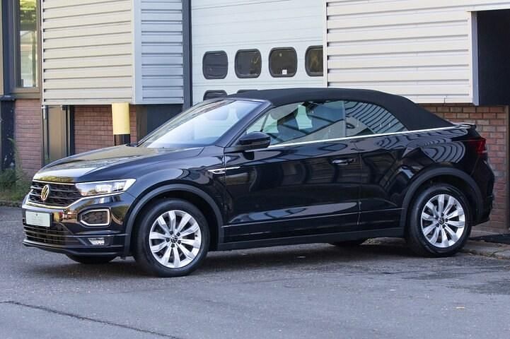 Occasion VW T-Roc Cabriolet R-line 150 PK (110 kW) 2021 Zwart Cabriolet