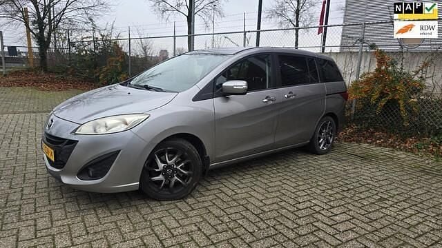 Grijs Gebruikt 2015 Mazda 5 Edition MPV | € 6.200 (Super prijs) - Afbeelding 1/4