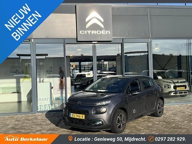 Grijs Occasion 2019 Citroën C3 Feel Hatchback | € 8.945 (Eerlijke prijs) - Afbeelding 1/4
