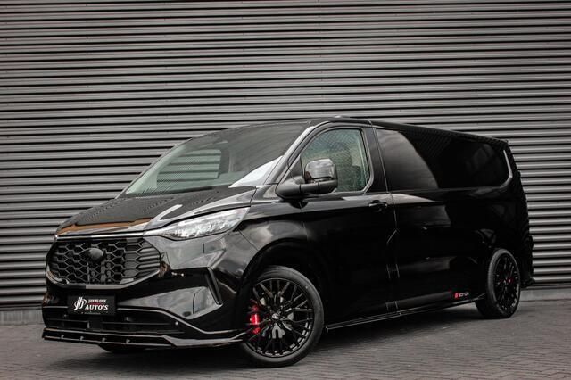 Zwart Nieuw 2024 Ford Transit Custom Limited Van | € 40.945 (Iets duurder) - Afbeelding 1/4