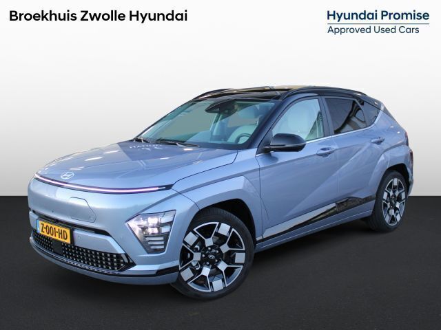 Meta blue pearl twotone abyss black (blauw parelmoer) Gebruikt 2024 Hyundai Kona Premium SUV | € 36.900 (Goede deal) - Afbeelding 1/1