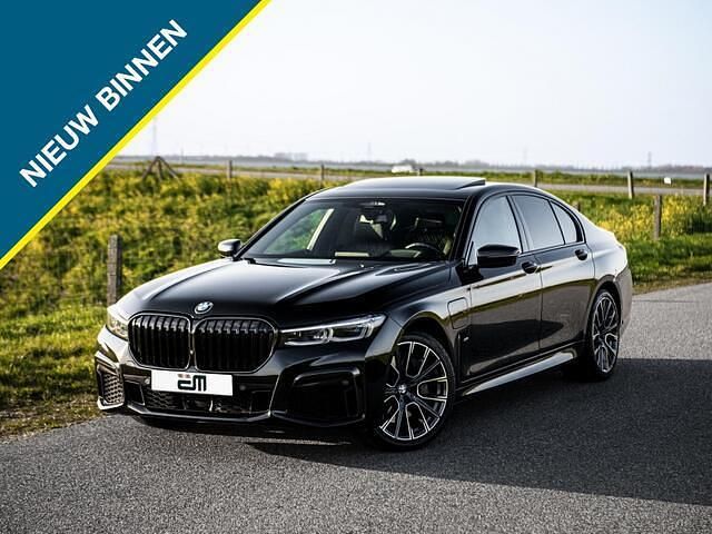 Zwart, metallic lak Occasion 2020 BMW 745e Executive Sedan | € 49.895 (Eerlijke prijs) - Afbeelding 1/4