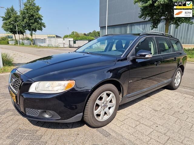Zwart Gebruikt 2009 Volvo V70 Kinetic Stationwagen | € 3.999 (Super prijs) - Afbeelding 1/4