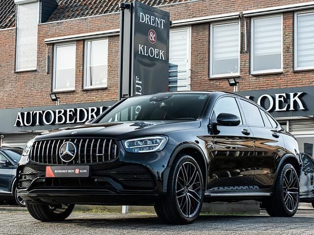 Occasion Mercedes GLC43 AMG AMG 392 PK (288 kW) 2021 Zwart Coupé