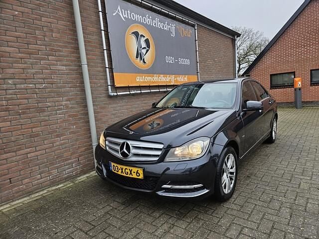 Occasion Mercedes C200 Avantgarde 136 PK (100 kW) 2012 Zwart (metallic) Sedan
