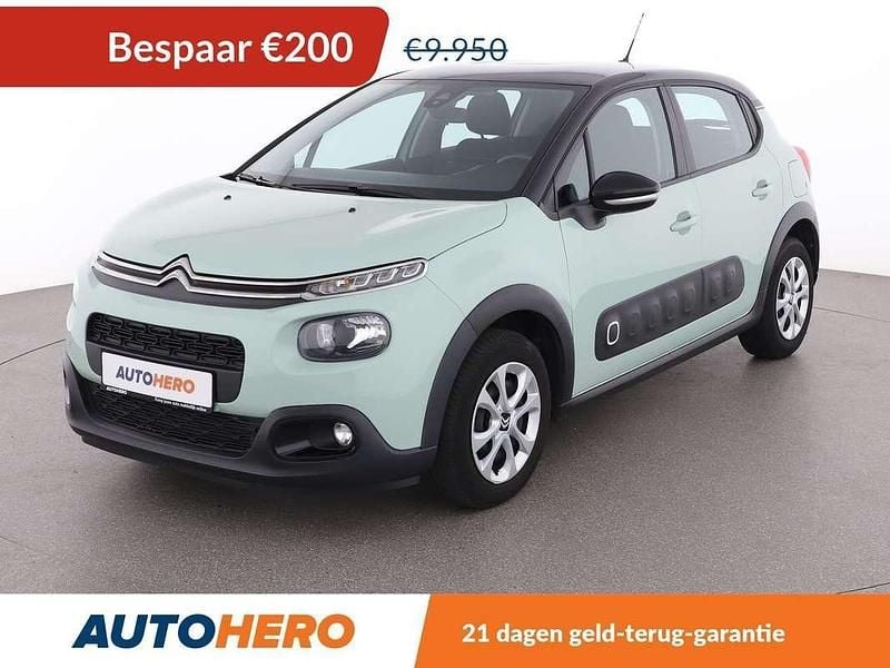 Groen Gebruikt 2020 Citroën C3 Feel Hatchback | € 9.949 (Goede deal) - Afbeelding 1/3