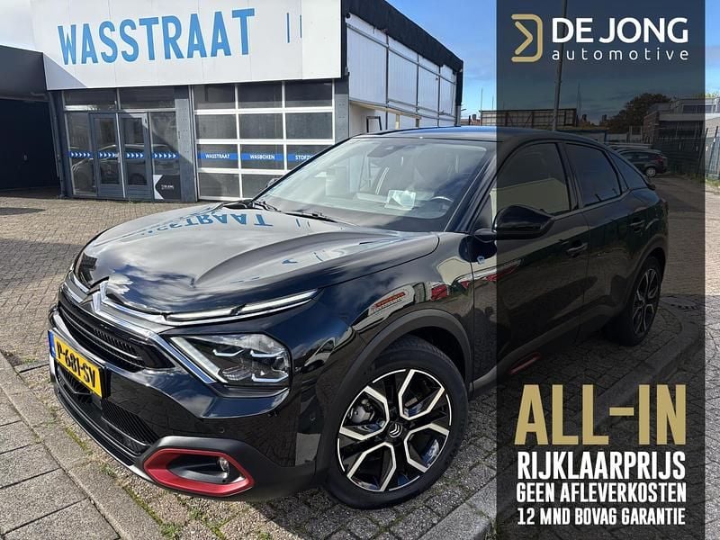 Zwart Occasion 2022 Citroën e-C4 Feel SUV | € 16.950 (Eerlijke prijs) - Afbeelding 1/4