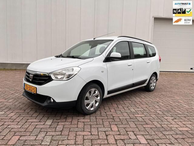 Wit Gebruikt 2014 Dacia Lodgy Prestige MPV | € 5.950 (Goede deal) - Afbeelding 1/4