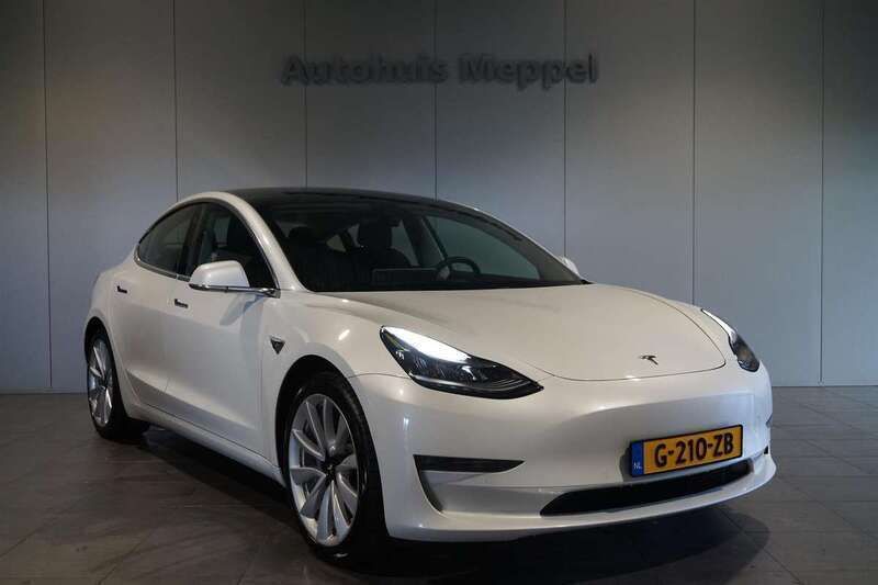 Wit Gebruikt 2019 Tesla Model 3 Long Range Sedan | € 21.950 (Eerlijke prijs) - Afbeelding 1/4